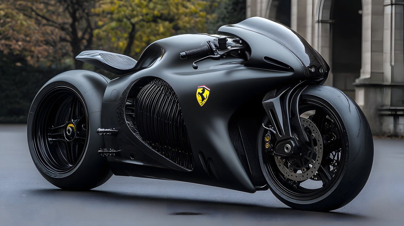 Ferrari Motorcycle Hero